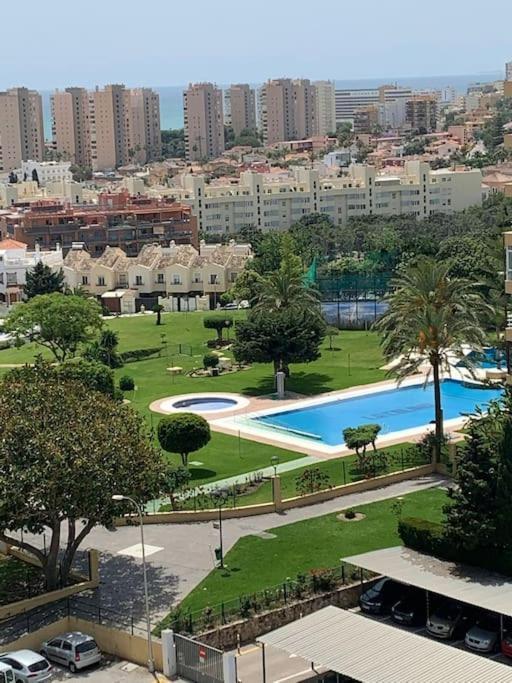 Alterhome Luminoso Estudio Con Piscina Y Maravillosas Vistas Torremolinos Esterno foto